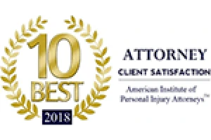 10 Best Attorney Client Satisfaction - Badge